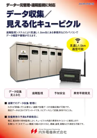 見える化キュービクル