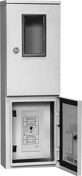 屋内屋外兼用 WHMスペース×1，2，3，漏電遮断器または配線用遮断器