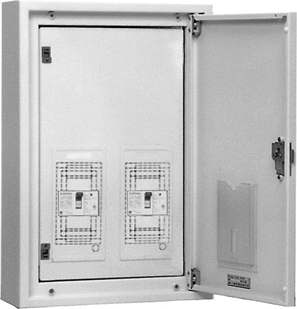 屋外用 2コ，3コ用 漏電遮断器または配線用遮断器＋端子台（TB）