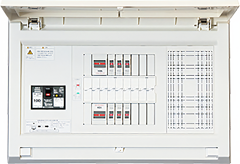 住宅用蓄熱分電盤 1系統用 付属機器取付スペース付